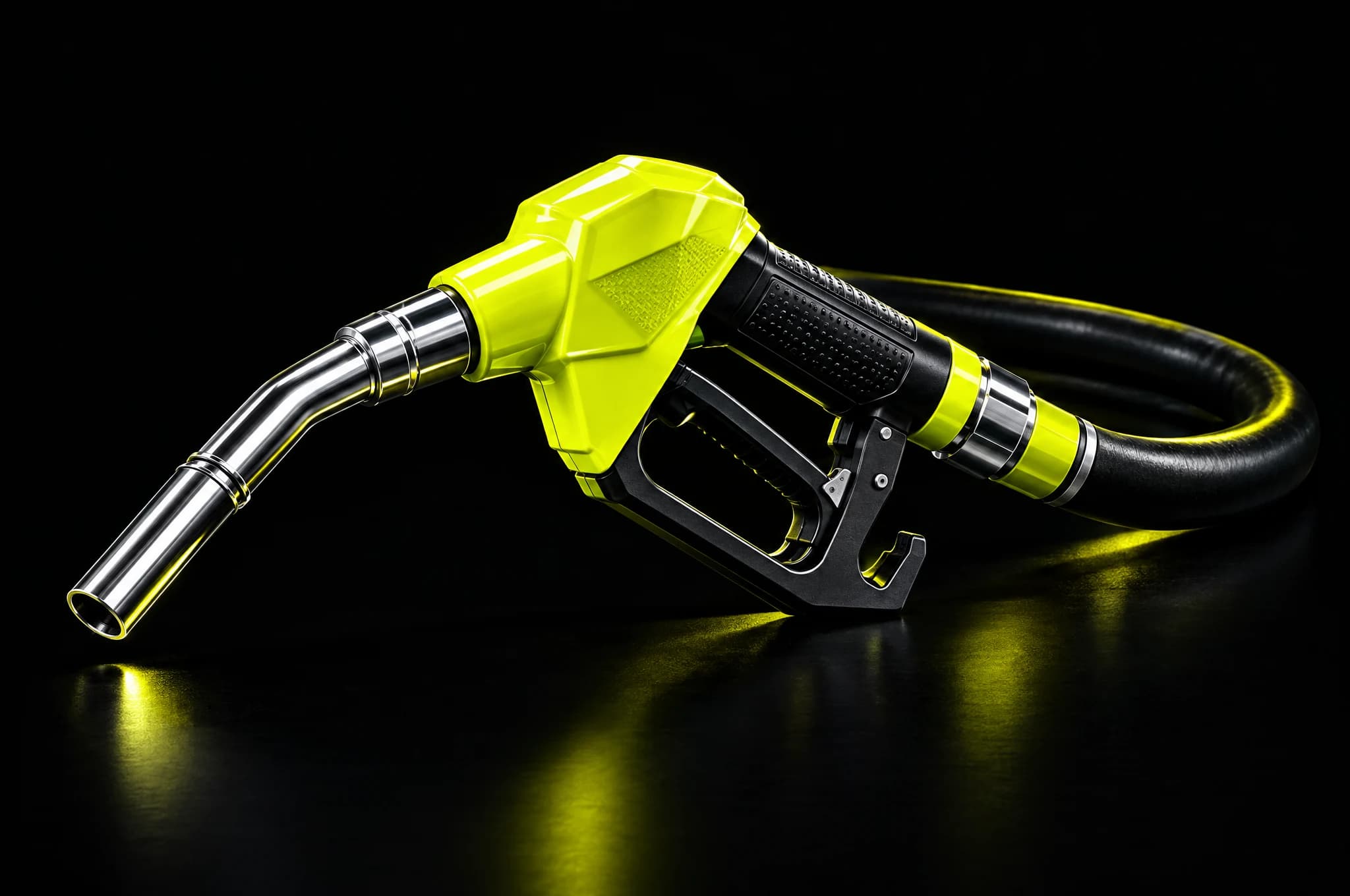 Fuel nozzle used for roadside fuel delivery